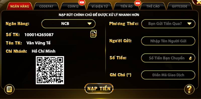 Bí Kíp Nạp Tiền Go88 Siêu Tốc - Nhận Ngay Ưu Đãi Các Phương Thức Nạp Tiền Được Hỗ Trợ Tại Go88