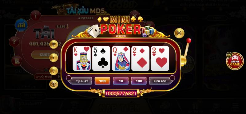 Cách Chơi Mini Poker - Bí Quyết "Ẵm Trọn" Jackpot Siêu Tốc Mini Poker là gì?